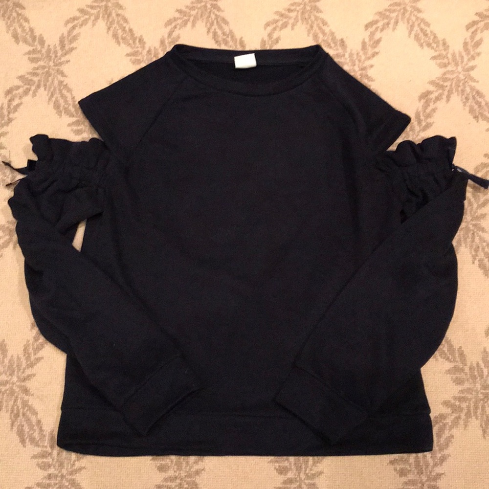 Zara Kids Cut Out Sweatshirt, gently worn.